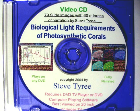 Biological Light Requirements of Photosynthetic Corals by Steve Tyree ; The New Marine Aquarium: Step-By-Step Setup and Stocking Guide by Michael S. Paletta