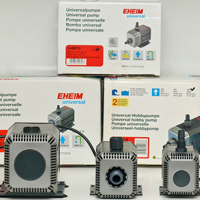 Eheim pumps 1048, 1250 and 1260: The Total Comparative Test
