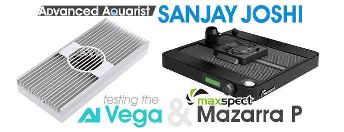 LED Lighting Tests: Maxspect Mazarra P and Aqua Illuminiation Vega