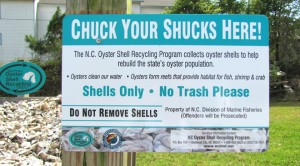 Shell recycling North Carolina