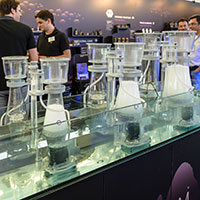 Interzoo 2014: the Nyos booth with new Quantum skimmers