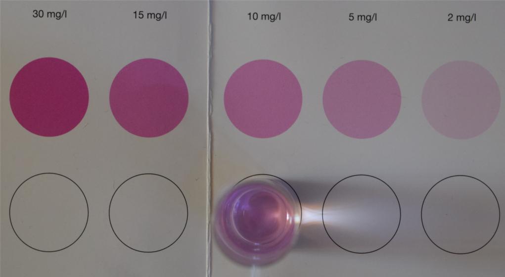 Nitrite Test colorimetric, 0.1-3 g/L (NO2-), for use with MQuant