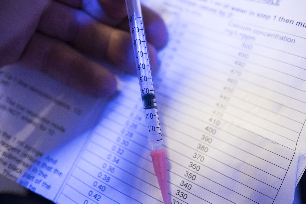 Salifert Calcium Test Chart