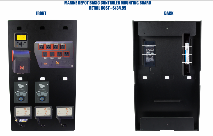 Marine Depot Controller Mounting Board – Check it out at RAP This Weekend!
