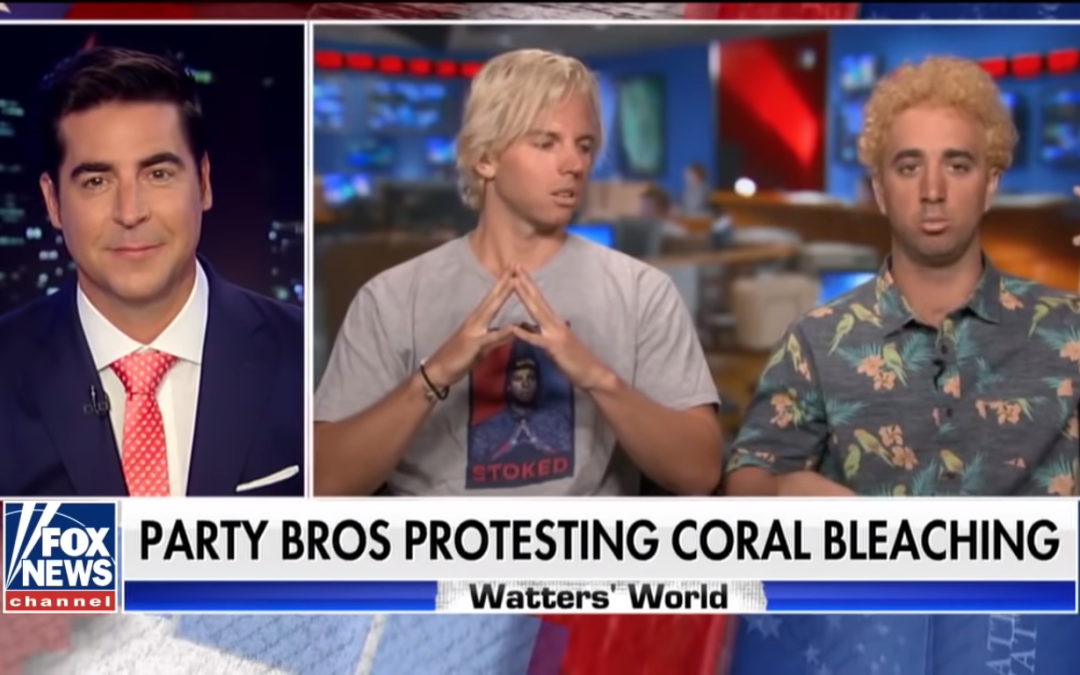 Coral Bleaching In the News…Well Sort Of