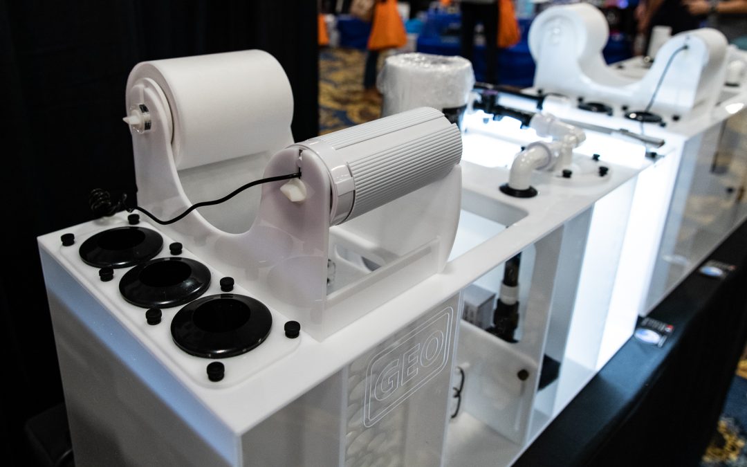 MACNA 2018 Las Vegas: Geo’s Reef Automatic Filter Roll Sumps