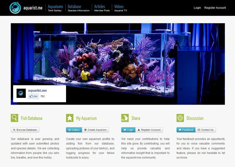 Featured Website: aquarist.me