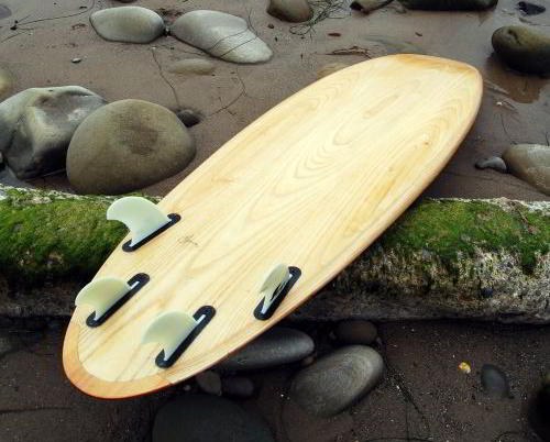 Surfboards from Ocean Trash