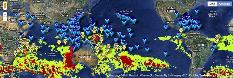 NOAA Launches Updated Coral Reef Watch Virtual Stations Website in Google Maps 