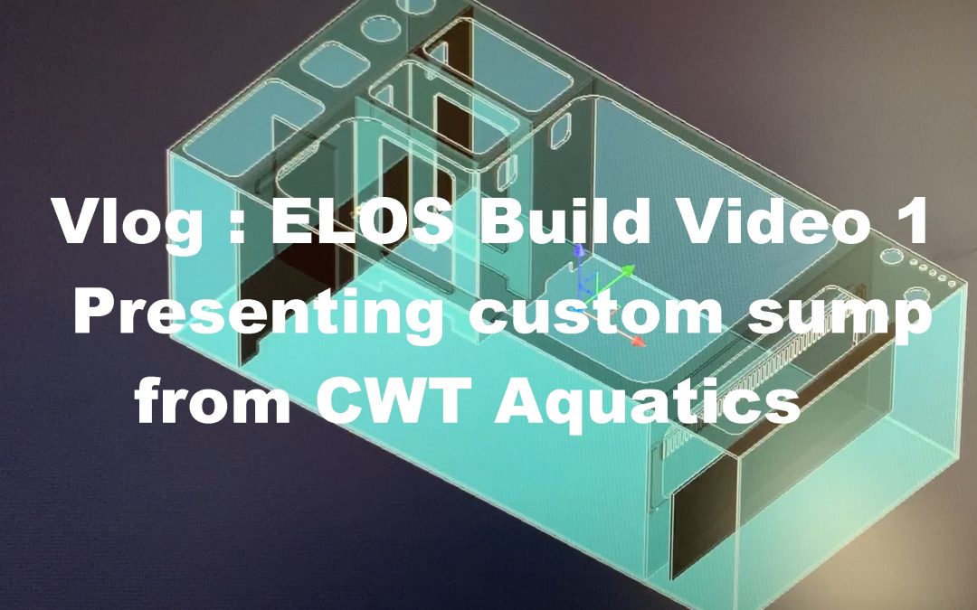 Vlog : Unveiling the ELOS Custom sump and algae scrubber