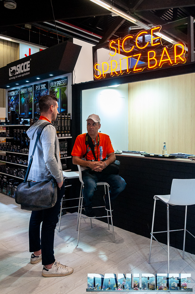 Sicce Spritz Bar at the Interzoo 2022 ;)