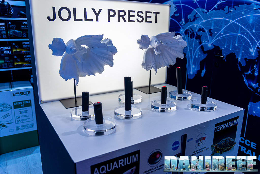 Sicce heaters Jolly Preset at the Interzoo 2022