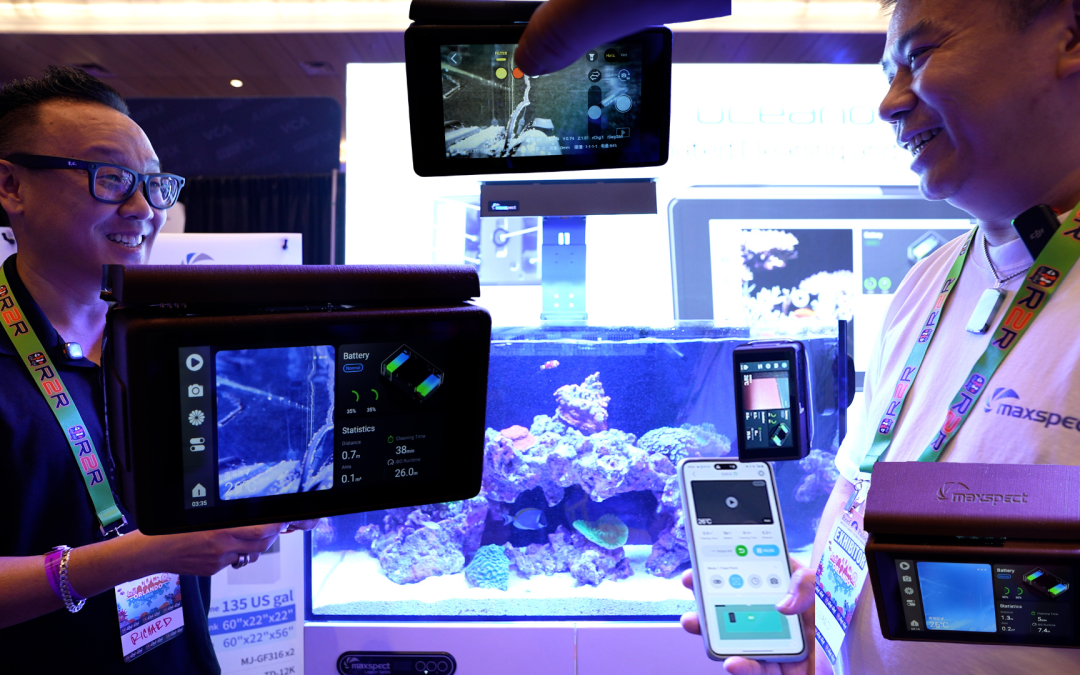 Reef A Palooza 2026 – Maxspect unveils Oceanova F1. Autoglass cleaner!
